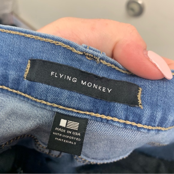 Flying Monkey Mid Rise Jeans - Picture 8 of 10